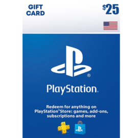 PlayStation Store 25 USD Gift Card (United States) - Digital Key