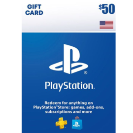 PlayStation Store 50 USD Gift Card (United States) - Digital Key